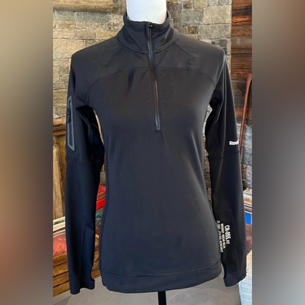 Reebok CrossFit Zip-up Long-Sleeve Athletic Top